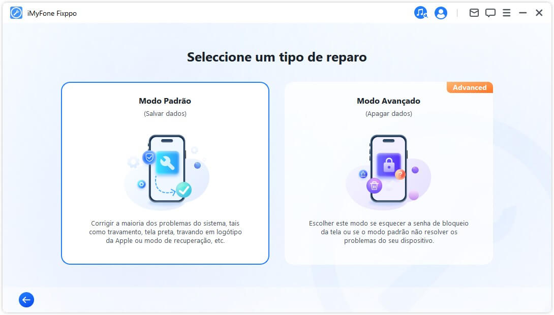 choose Standard Mode
