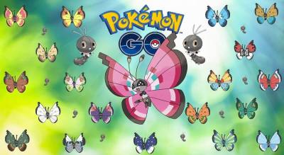 rare pokemon scatterbug and vivillon forms