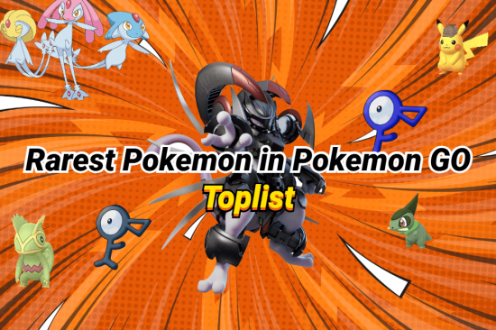 rarest pokemon in pokemon go