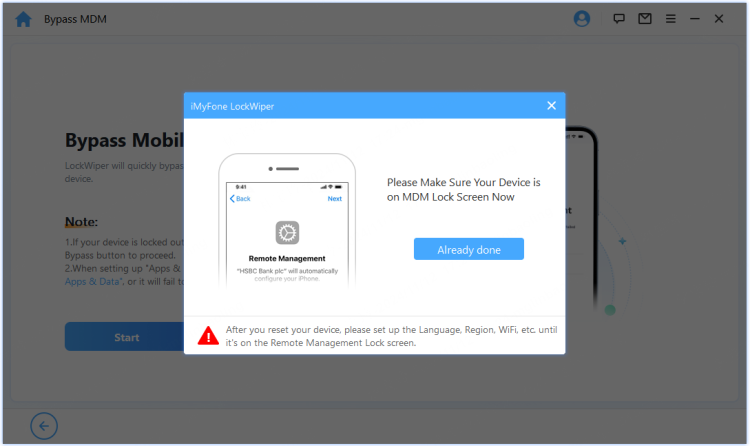 make sure the screen status