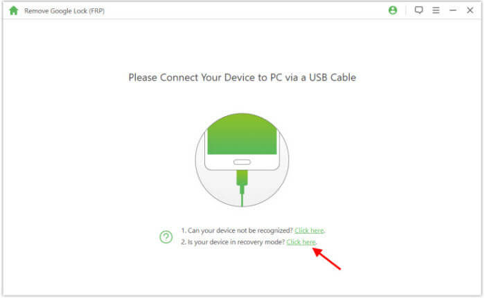 LockWiper Android Se connecter