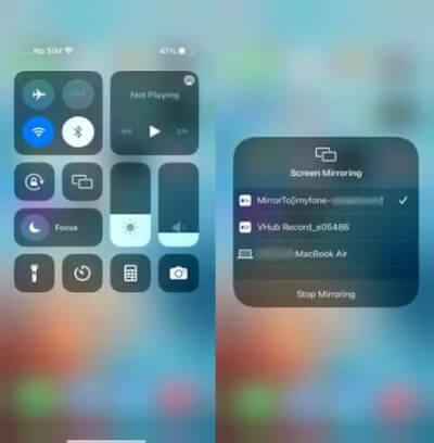 Αντικατοπτρίστε την οθόνη του iPhone στον υπολογιστή