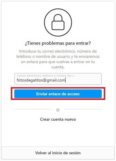 introducir tu correo electronico