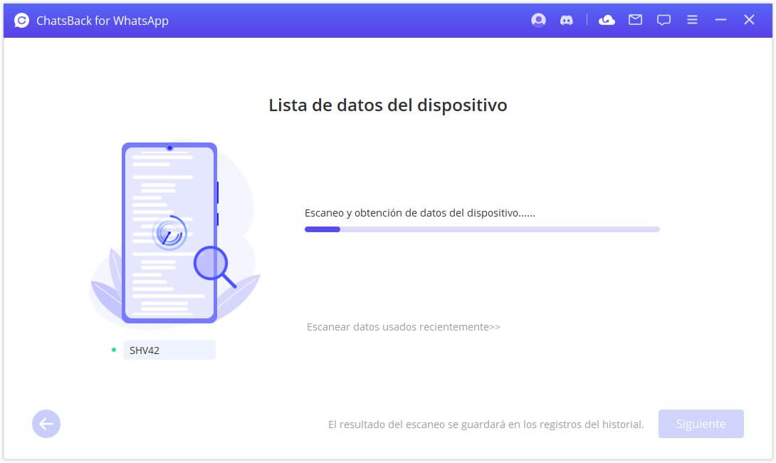 Concede el permiso antes de que ChatsBack analice