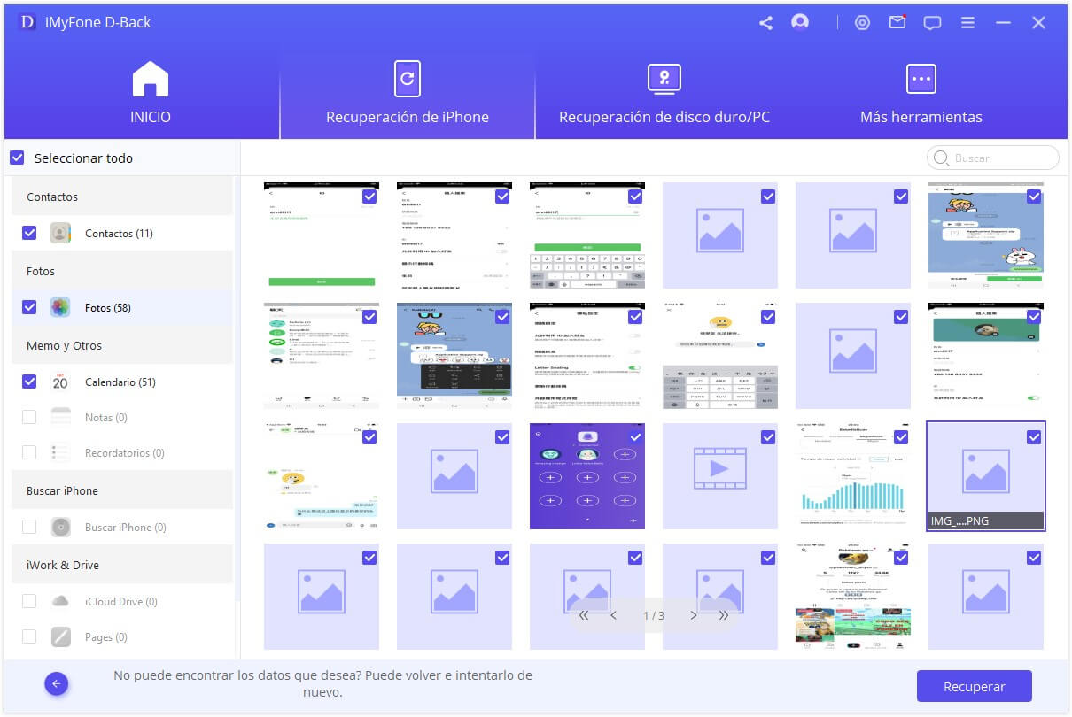 vista previa de icloud kit y recuperar