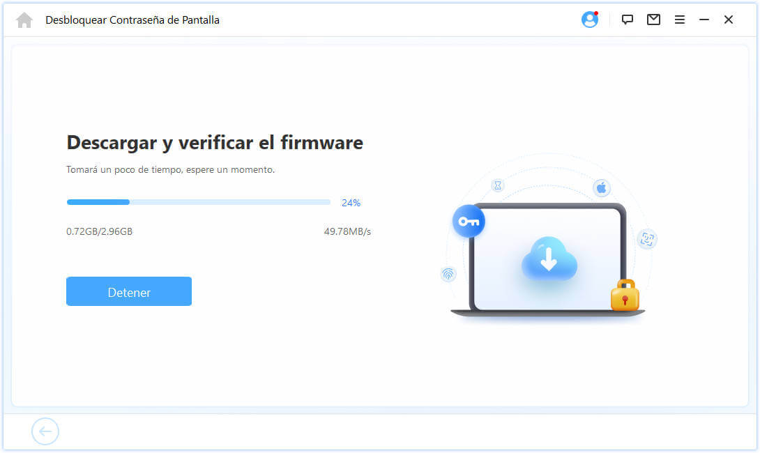 verificar descarga de firmware