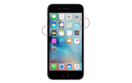 riavvio forzato iPhone 7