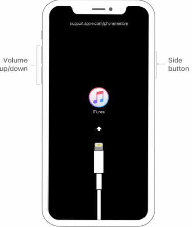 soft reset su iPhone xs