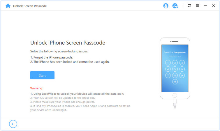 begynne å hente firmware for å låse opp låst iphone-låsetid