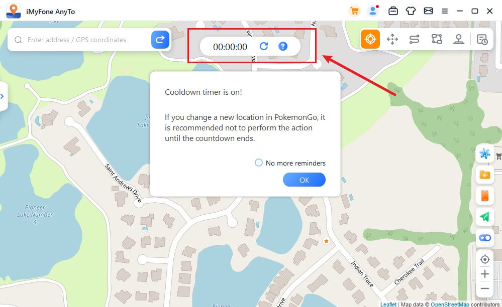 pokemon go Časovač chladenia